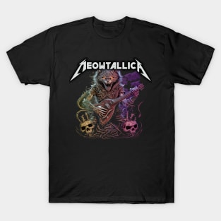 Meowtallica - Meowster of Puppets T-Shirt